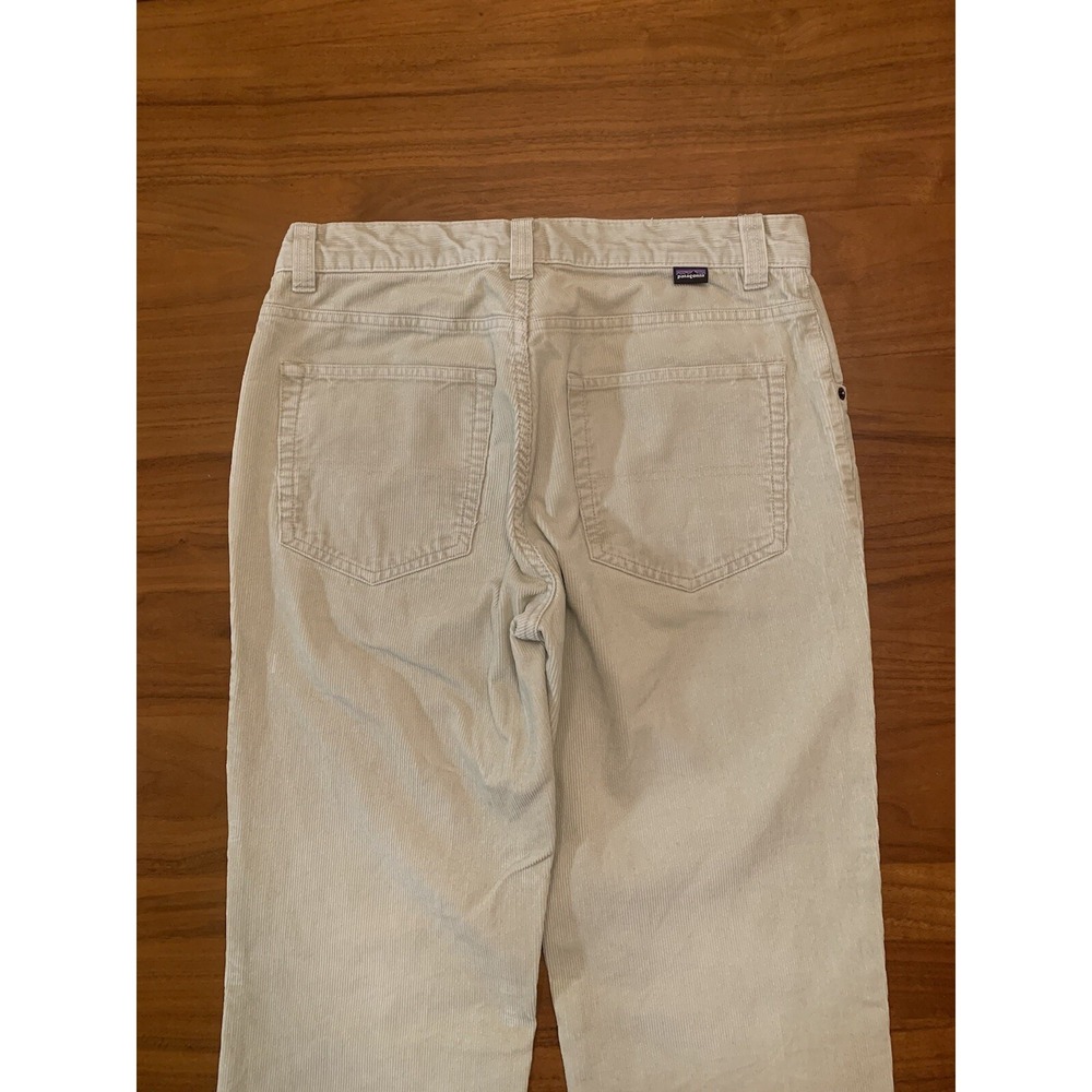 Patagonia Corduroy Pants Mens 30x31 Organic Cotton Beige Straight Gorpcore Cords - Picture 5 of 15